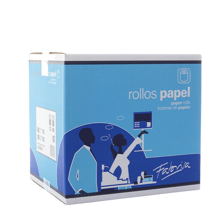 Rollo Papel Sumadora Fabrisa 57g 75mmx65mm