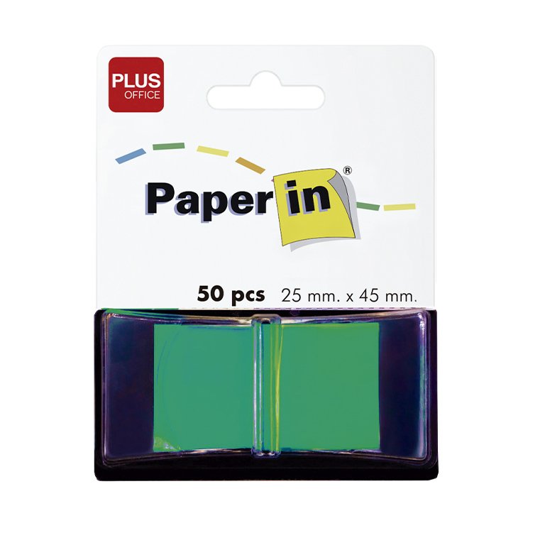 Banderitas Paper In Index Plus Office Verde 50 ud.