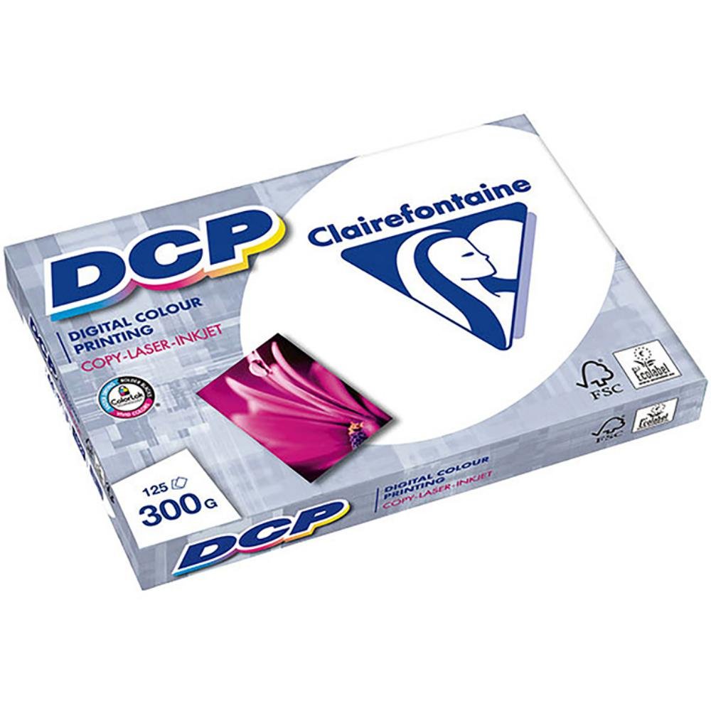 Papel A4 DCP Clairefontaine 300g 125 Hojas Blanco
