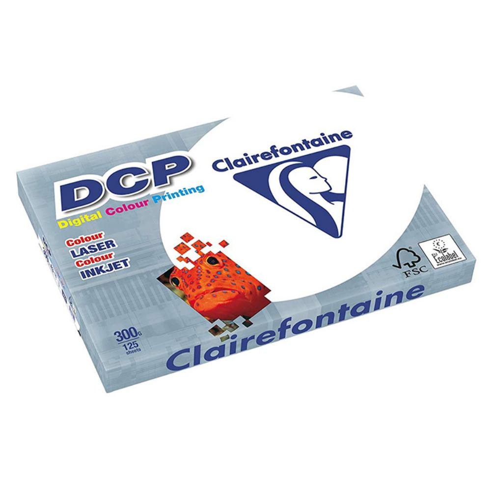 Papel A3 DCP Clairefontaine 300g 125 Hojas Blanco
