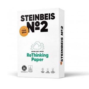 Papel A3 100% Reciclado Steinbeis Nº2 80g 500 Hojas