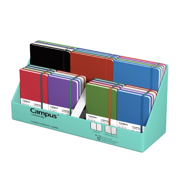 Libreta Cosida Campus University Expositor 28 ud.