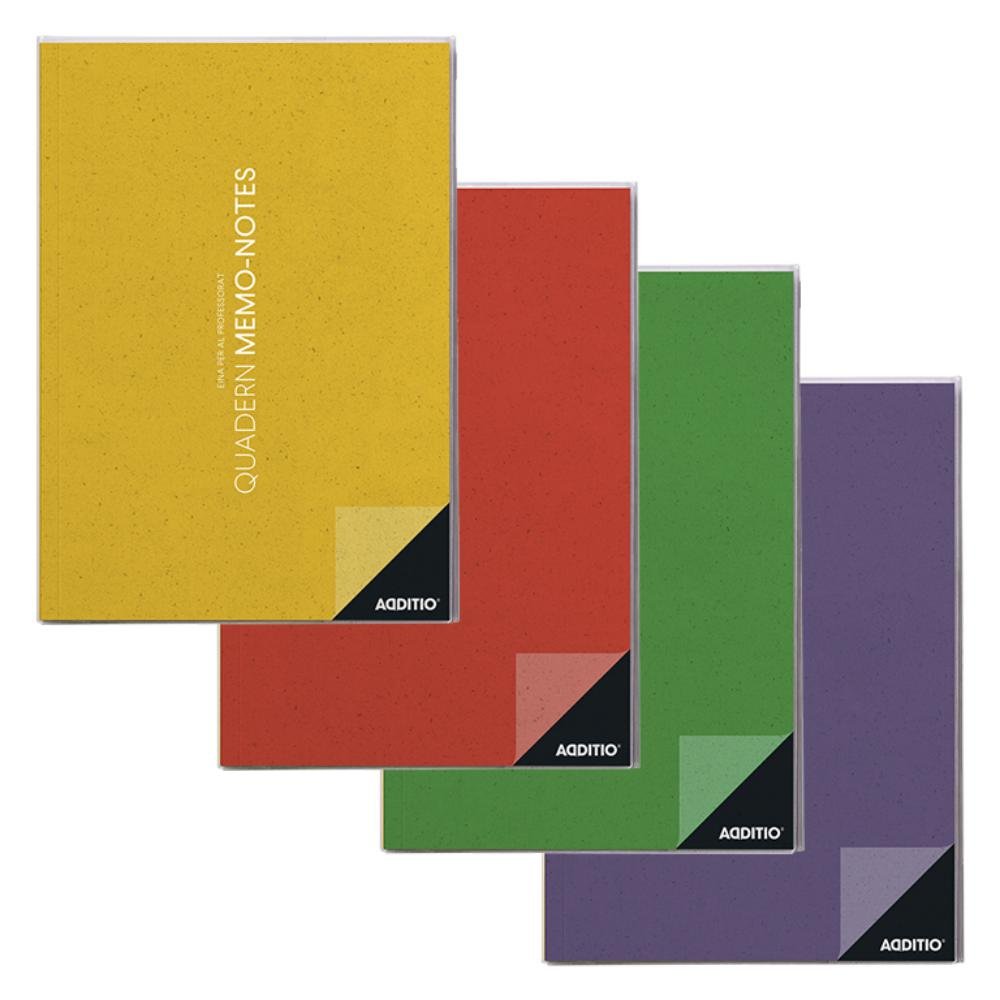 Cuaderno Memo Additio A4 Catalán Colores Surtidos