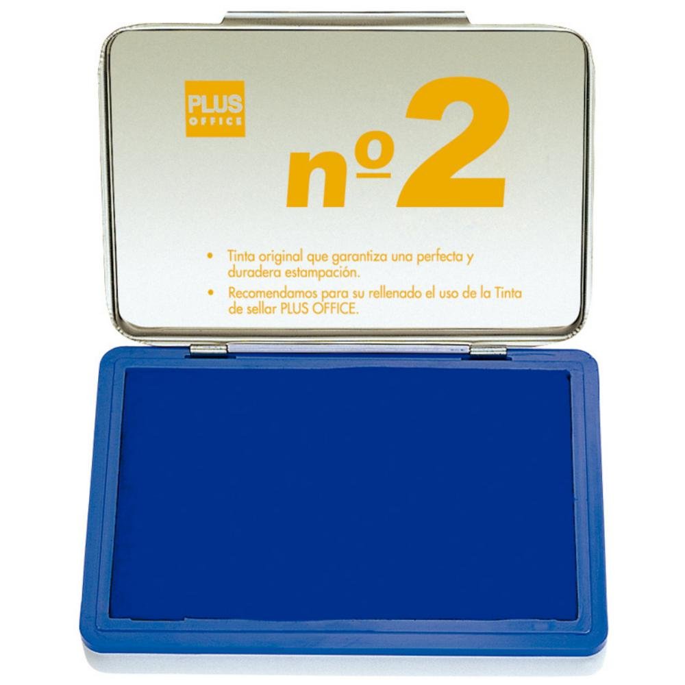 Tampón Manual Sellar Plus Office Nº2 80 x 12 mm Azul