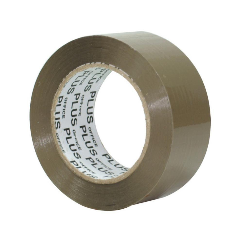 Cinta Precinto Marrón Plus Office 50 mm x 132 m