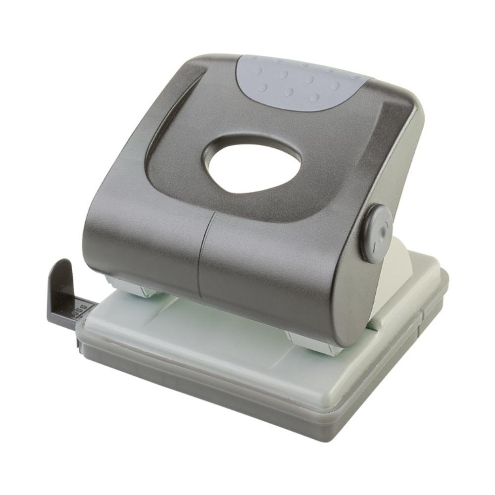 Perforador Sobremesa Plus Office 175 30 Hojas Gris Claro