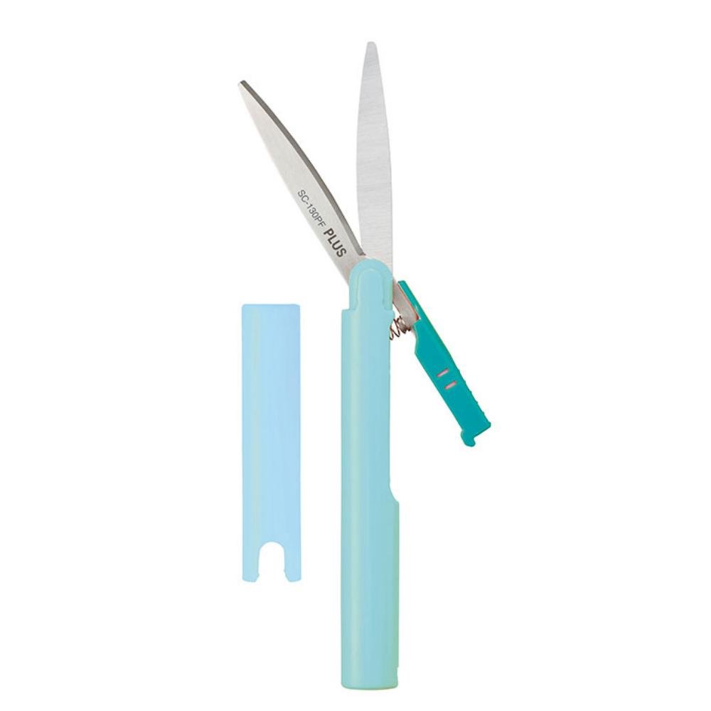 Tijera Bolsillo Plus 135 mm Azul Claro