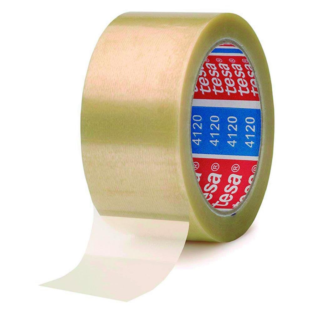 Cinta Precinto Transparente Tesa Pvc 50 mm x 132 m