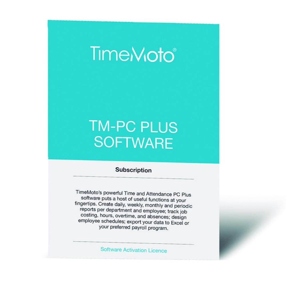 Software Fichajes Timemoto PC Plus Safescan