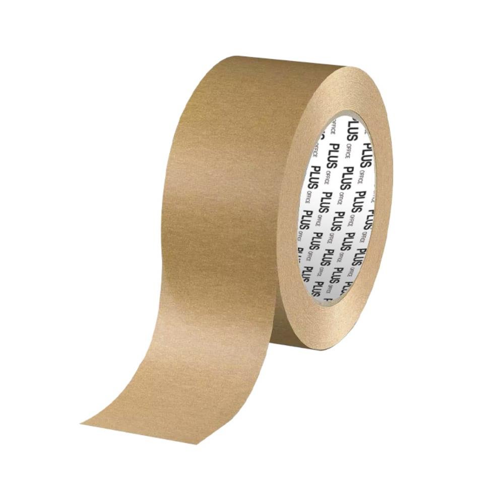 Cinta Precinto Kraft Plus Office 75 mm x 25 m