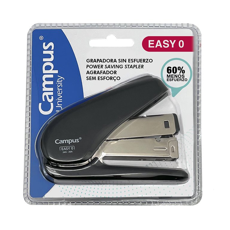 Grapadora Campus Easy 0 Negro