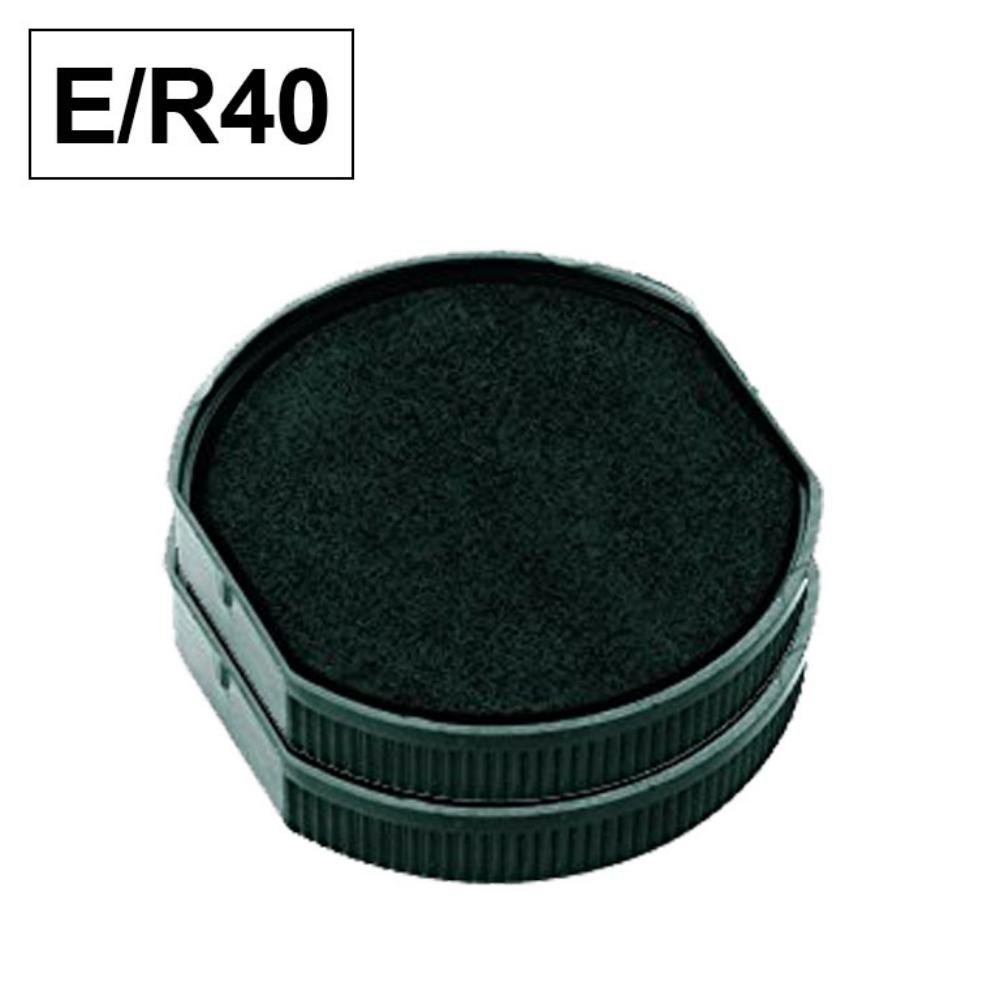 Almohadilla Colop E/R40 Printer Redondo R40 Negro