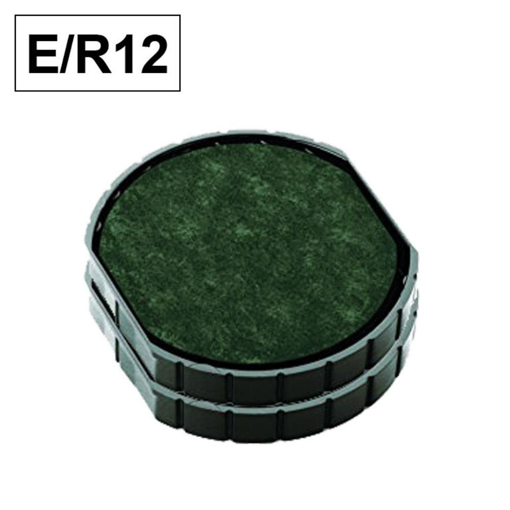 Almohadilla Colop E/R12 Printer Redondo R12 Verde