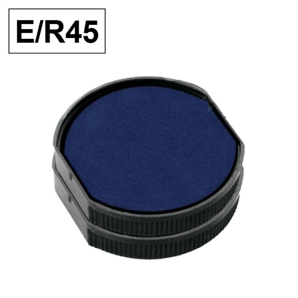 Almohadilla Colop E/R45 Printer Redondo R45 Azul