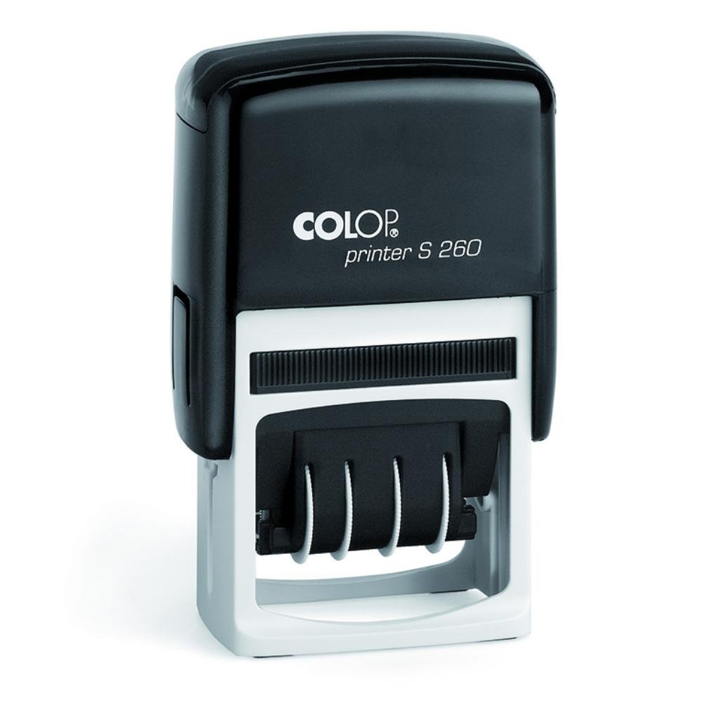 Sello Automático Colop Dater Rectangular P-S260 Print 24 x 45 mm