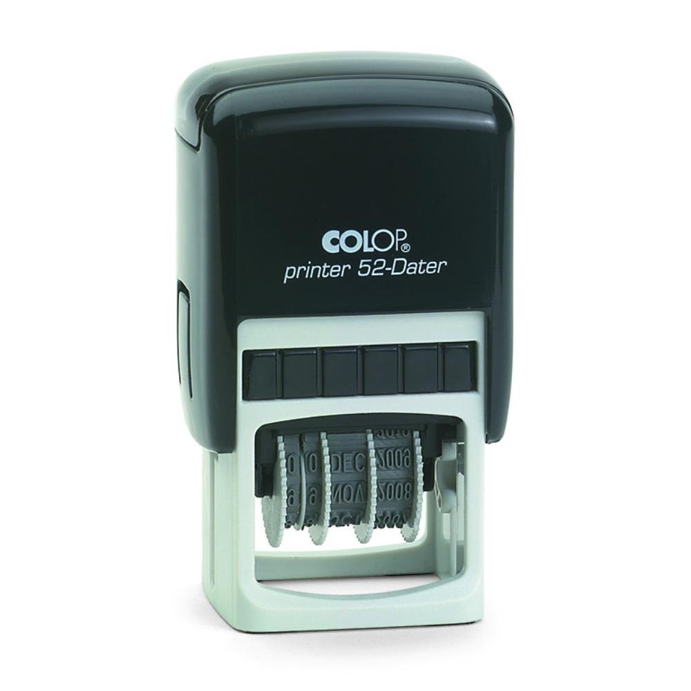 Sello Automático Colop Dater Rectangular P-52 Print 20 x 30 mm