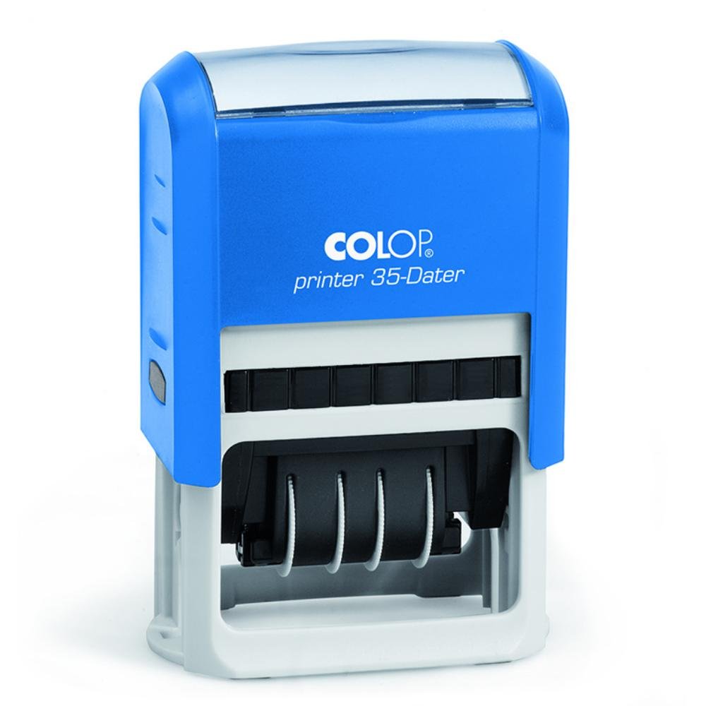Sello Automático Colop Dater Rectangular P-35 Print 30 x 50 mm