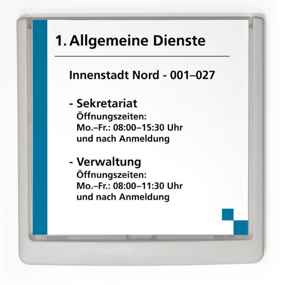 Click Sign Identificador Puertas 149 x 148.5 mm