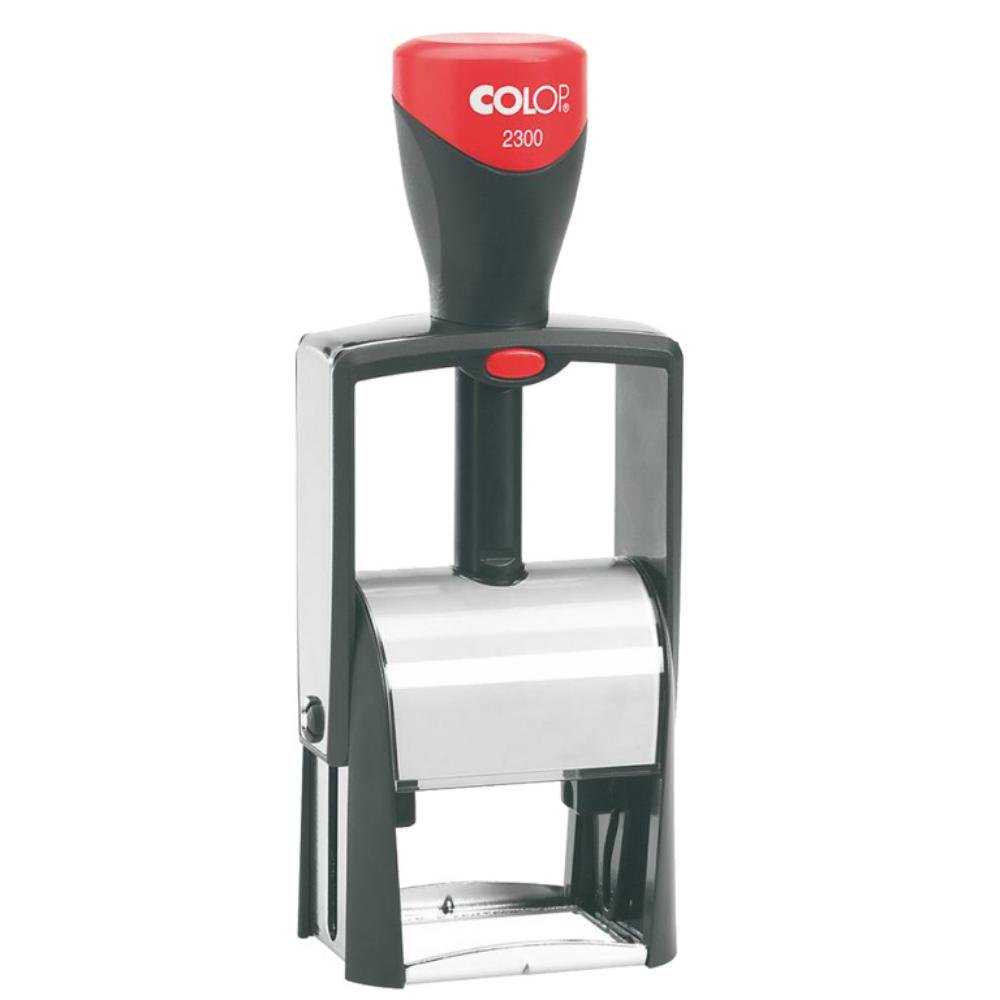 Sello Automático Colop Classic Line S-2300 Sin Fecha Azul