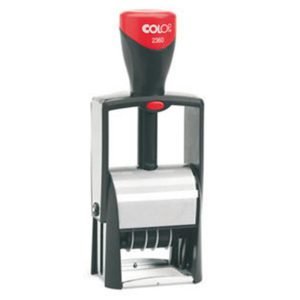 Sello Automático Colop Classic Line S-2360 Con Fecha Negro