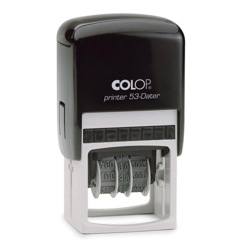 Sello Automático Colop Dater Rectangular P-53 Print 30 x 45 mm