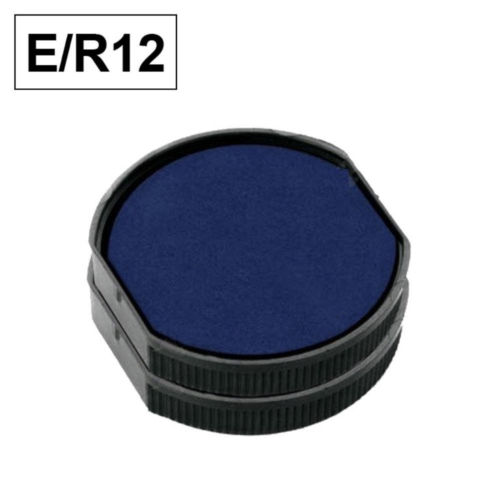 Almohadilla Colop E/R12 Printer Redondo R12 Azul