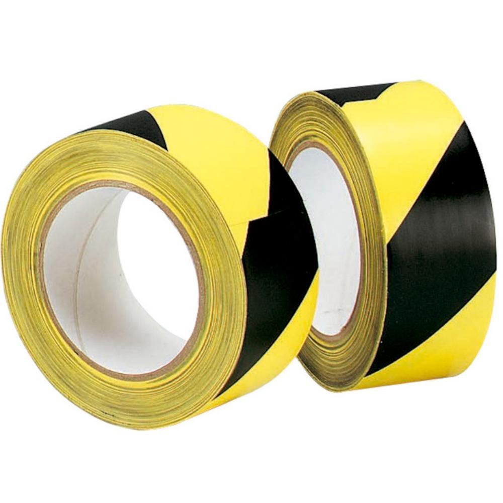 Cinta Seguridad Tesa 50 mm x 66 m Amarillo/Negro