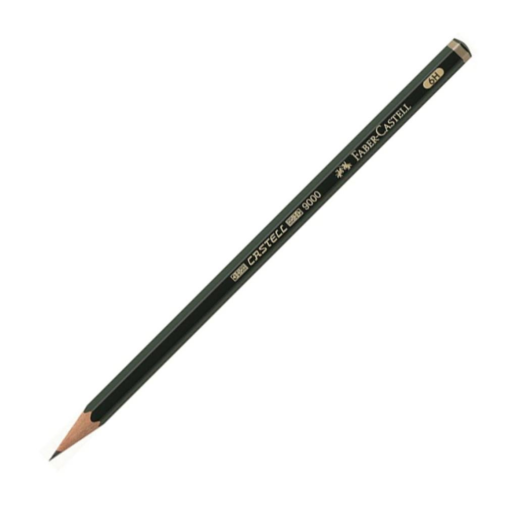 Lápiz Grafito Faber 9000 6H
