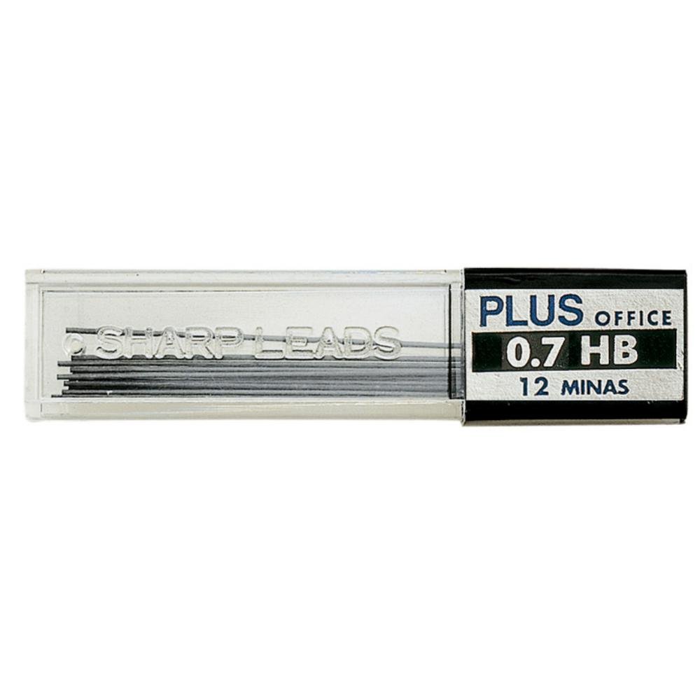 Minas Plus Office 0,7 mm HB Estuche 12 Minas