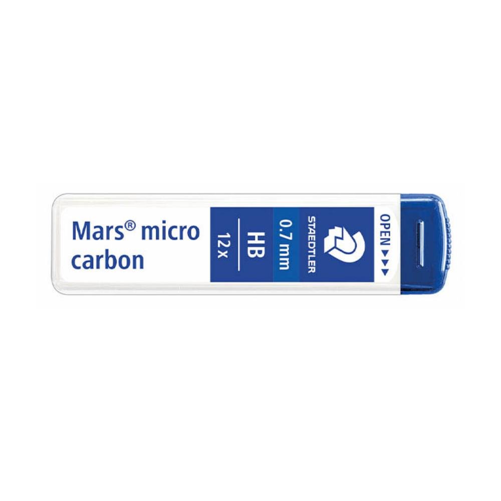 Minas Staedtler 0,7 mm Tubo 12 Minas HB