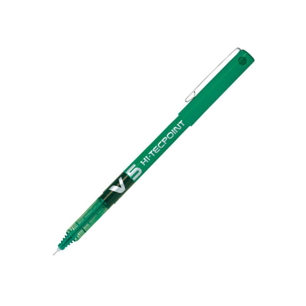 Bolígrafo Tinta Líquida Pilot V5 Verde