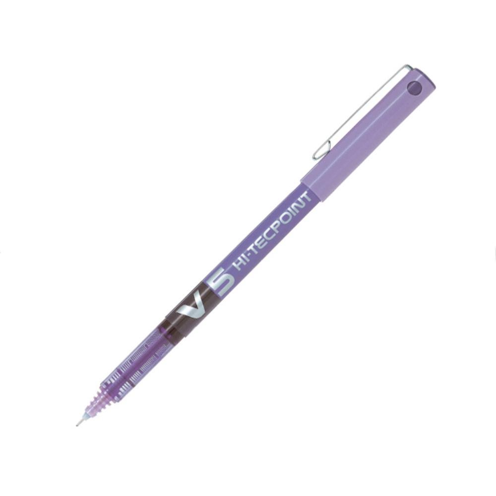 Bolígrafo Tinta Líquida Pilot V5 Violeta