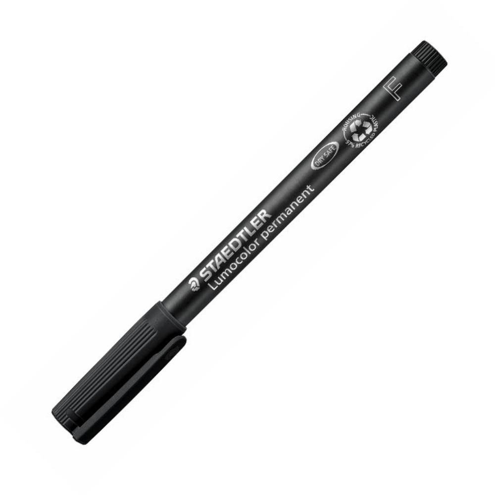 Rotulador Permanente Staedtler Lumocolor Fino 0,6 mm Negro