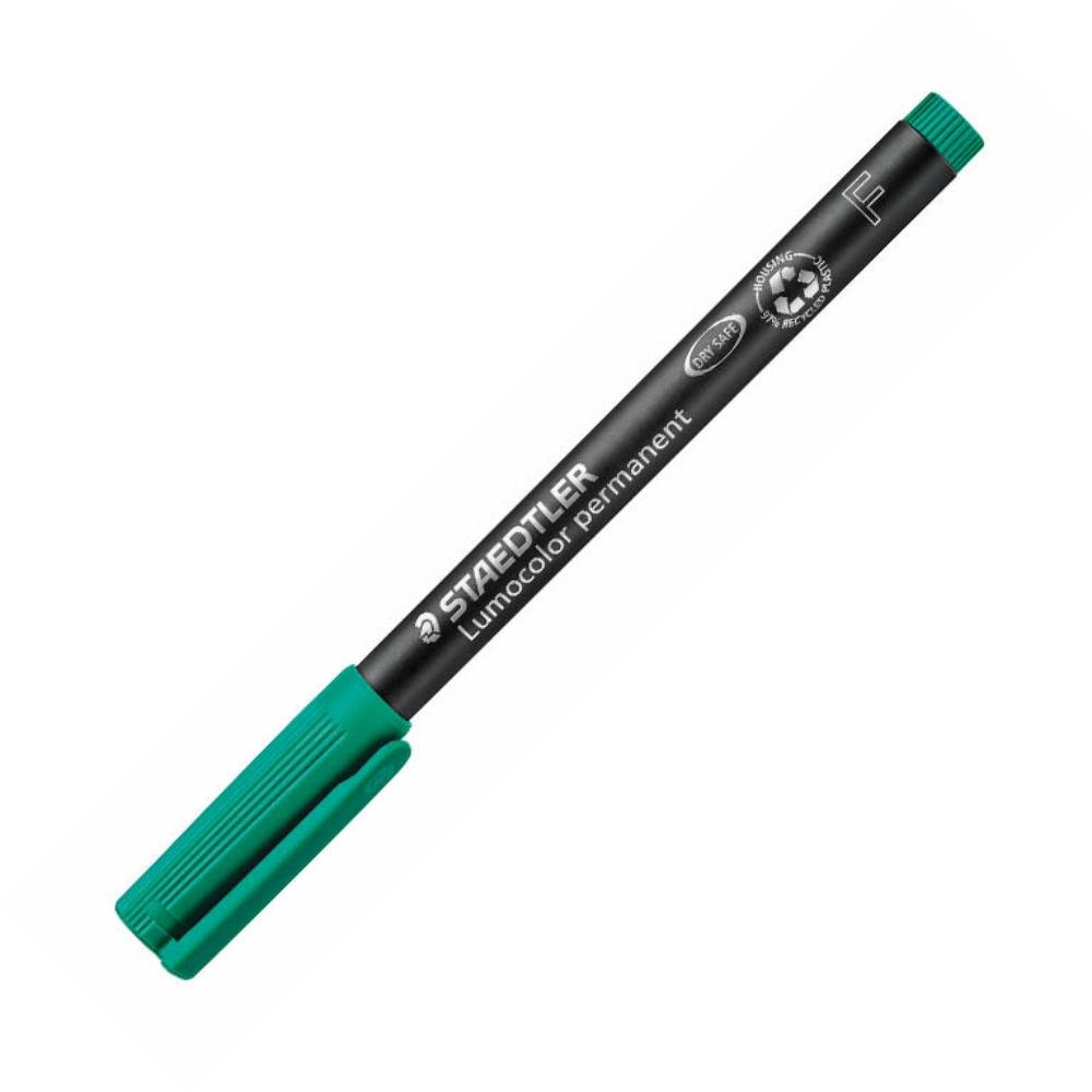 Rotulador Permanente Staedtler Lumocolor Fino 0,6 mm Verde