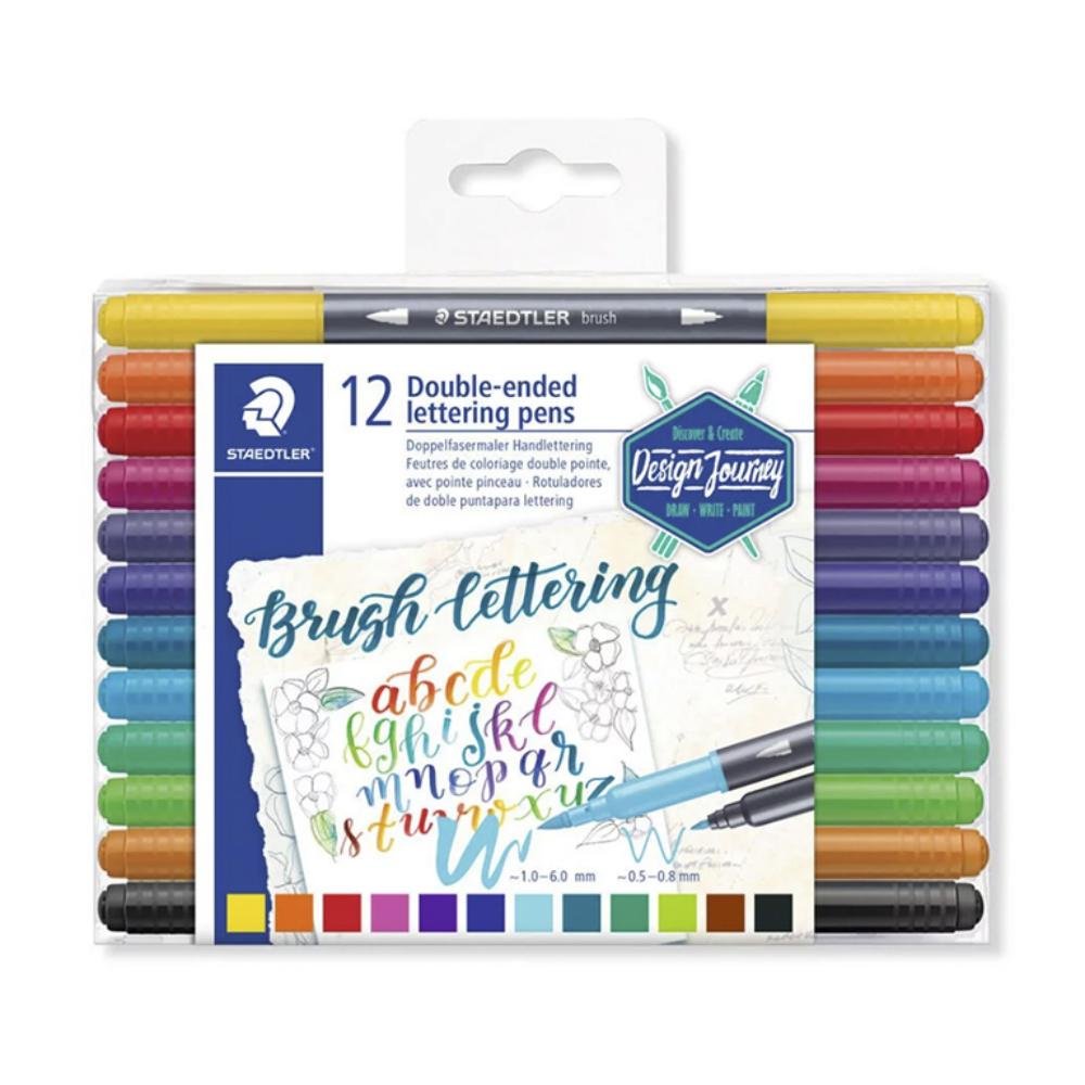 Rotulador de Doble Punta Staedtler 3004 Caja 12 ud.