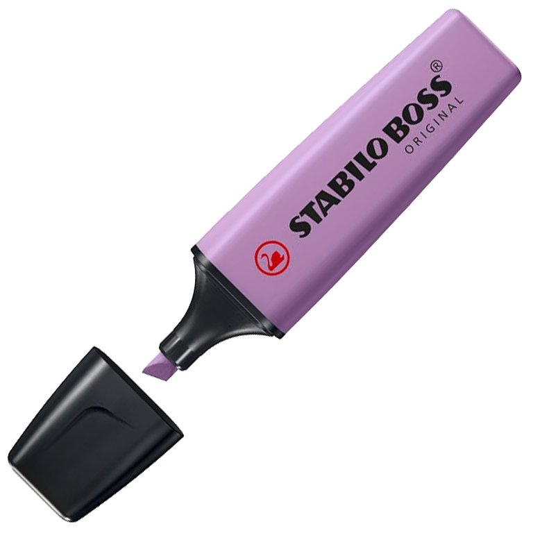 Rotulador Fluorescente Stabilo Boss Nature Edición Wildflower Violeta Grisaceo