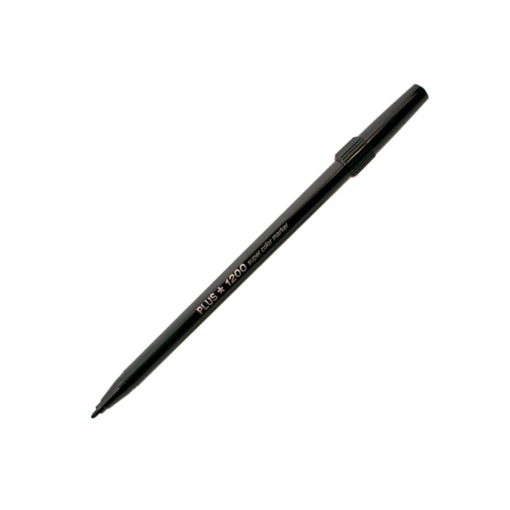Rotulador Punta Fibra Plus Office Plus 1200 Negro