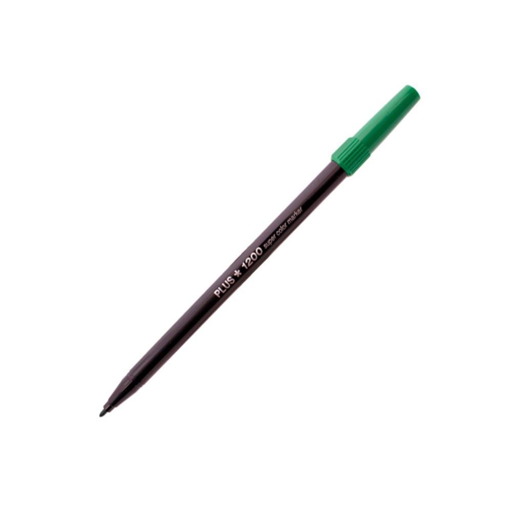 Rotulador Punta Fibra Plus Office Plus 1200 Verde