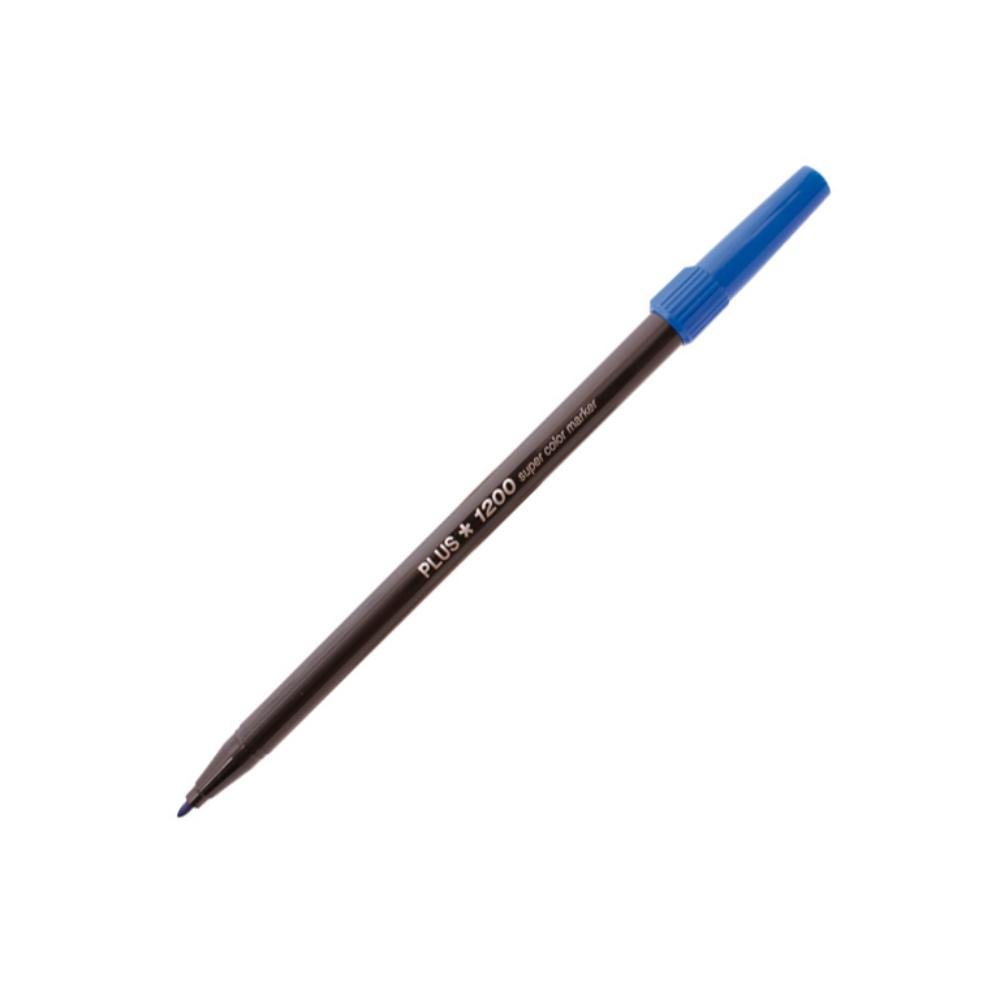 Rotulador Punta Fibra Plus Office Plus 1200 Azul