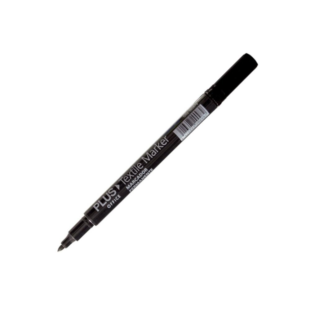 Rotulador Especial Plus Office Marcador Textil Negro Blíster 1 ud.