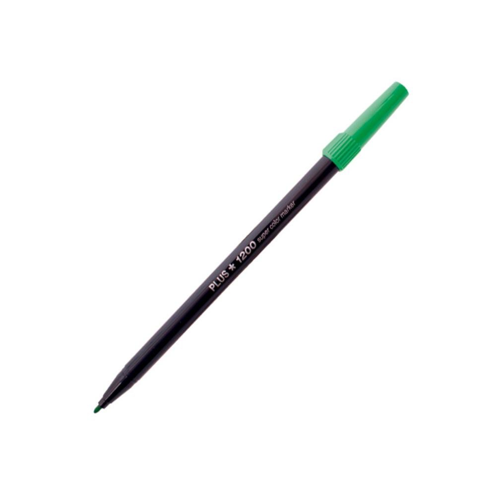Rotulador Punta Fibra Plus Office Plus 1200 Verde Claro