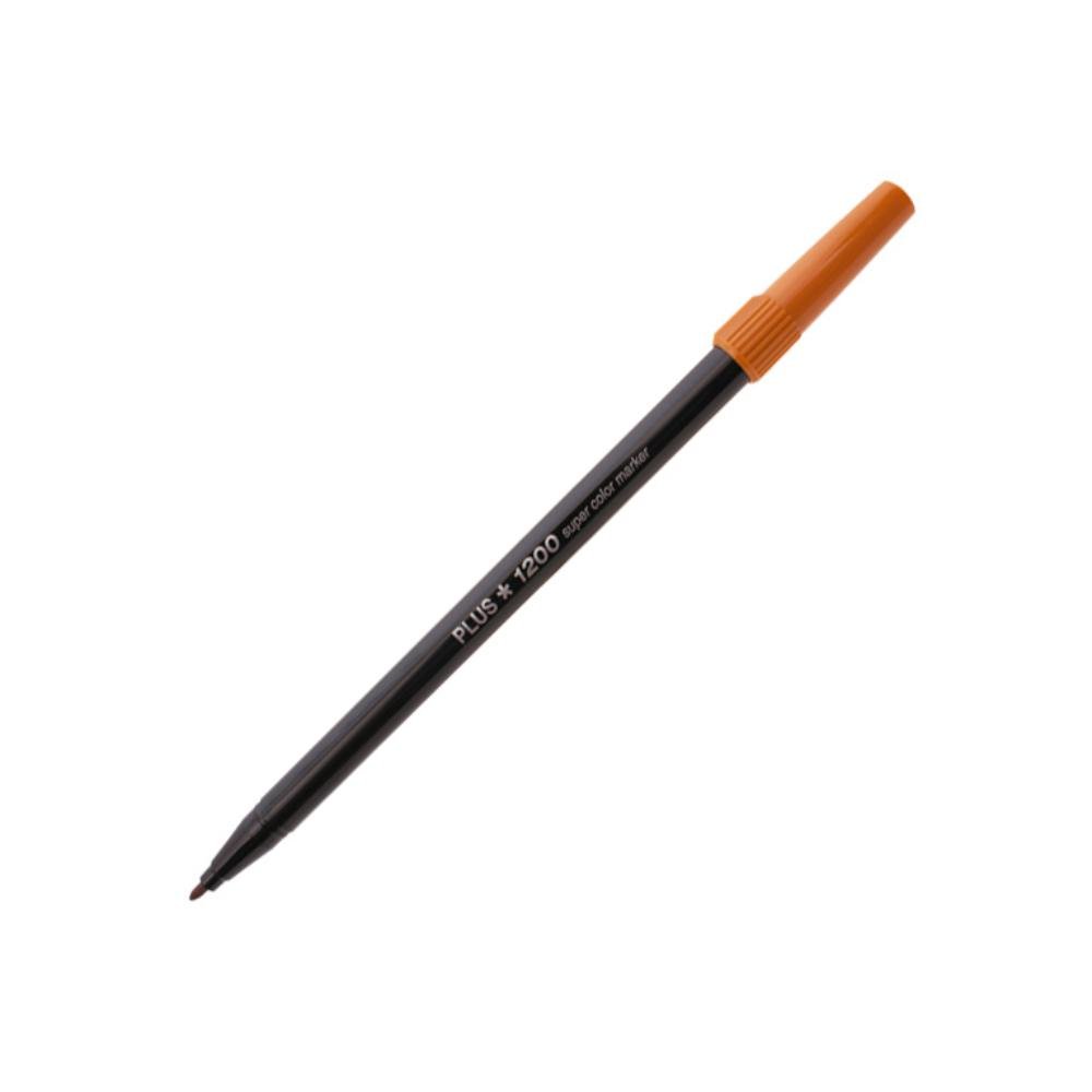 Rotulador Punta Fibra Plus Office Plus 1200 Marrón Claro