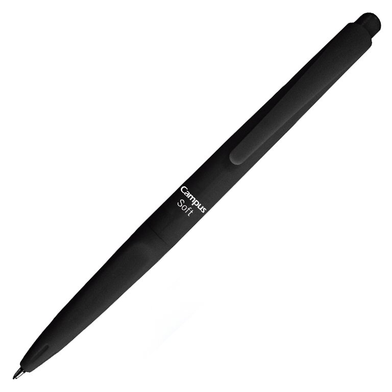 Bolígrafo Tinta Fluida Viscosa Campus Soft Negro