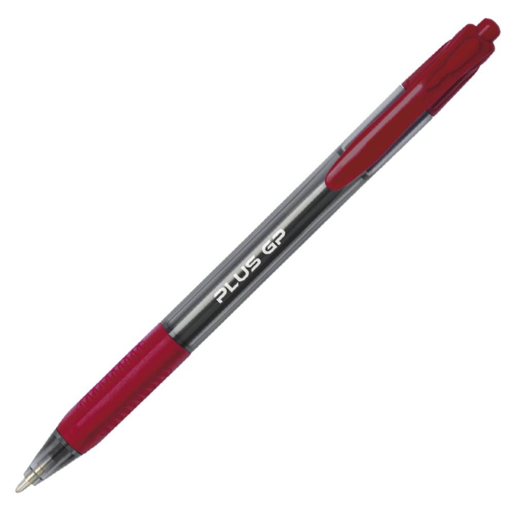 Bolígrafo Tinta Viscosidad Extrema Plus Office Trío GP Rojo