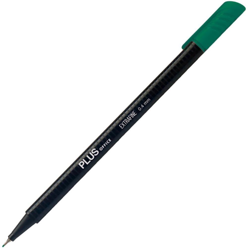 Rotulador Punta Fibra Plus Office 0,4 mm Verde Pino