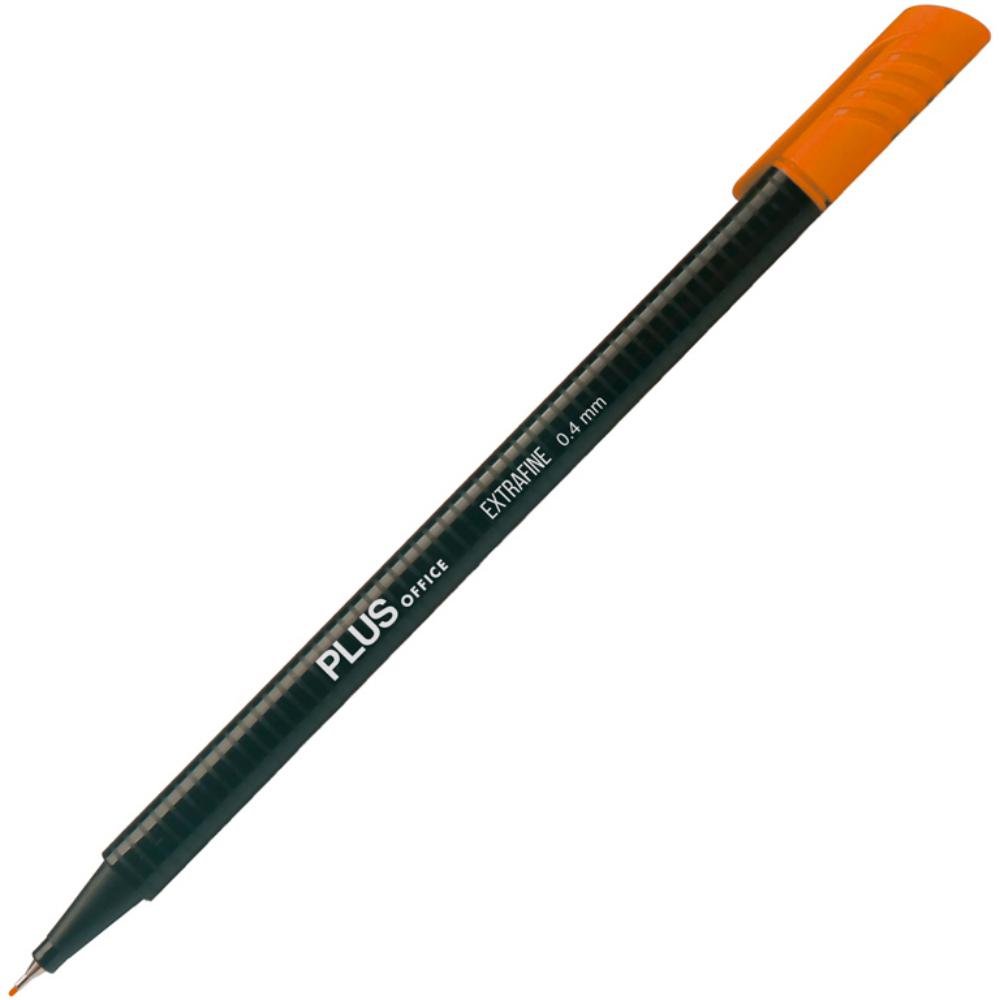 Rotulador Punta Fibra Plus Office 0,4 mm Naranja