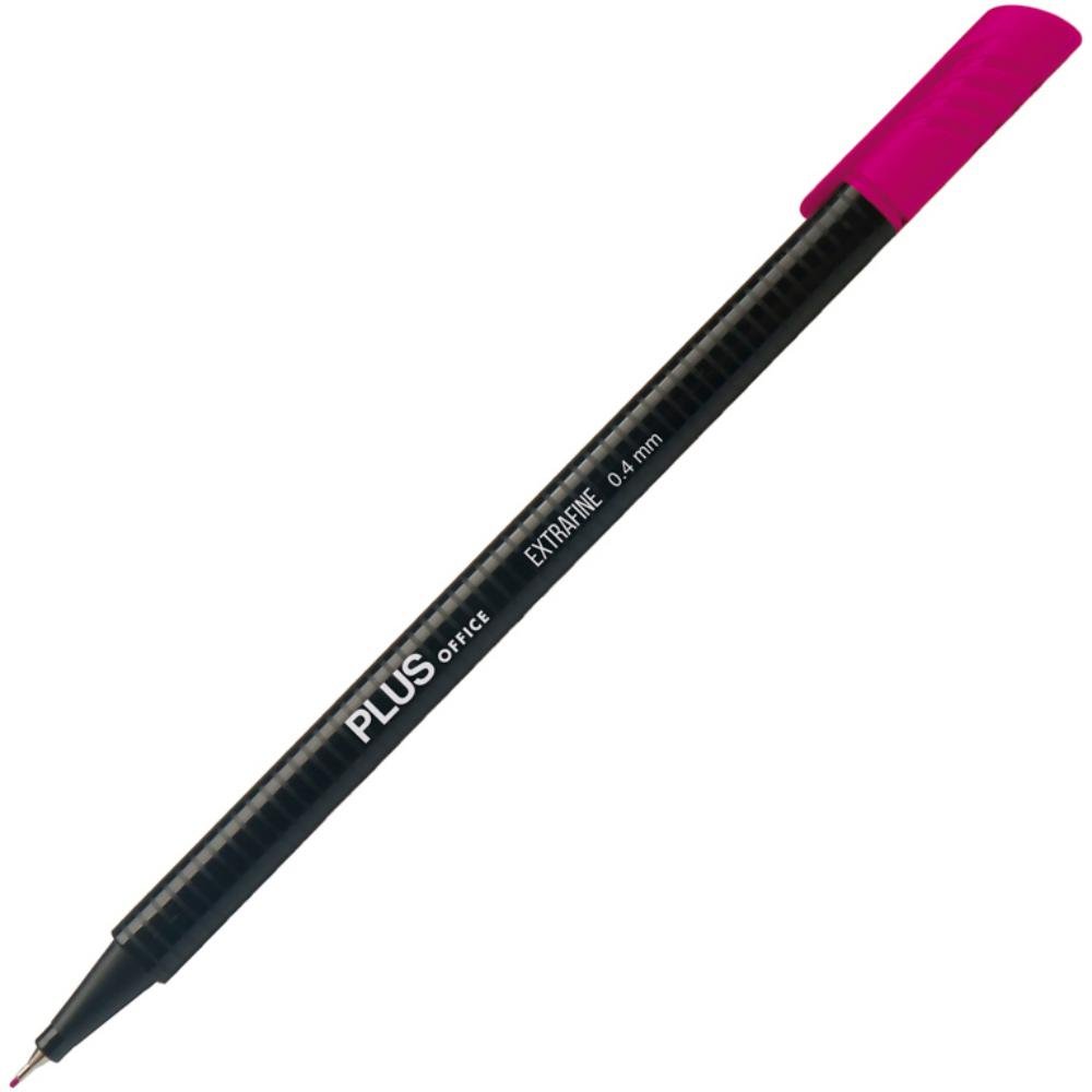 Rotulador Punta Fibra Plus Office 0,4 mm Rosa
