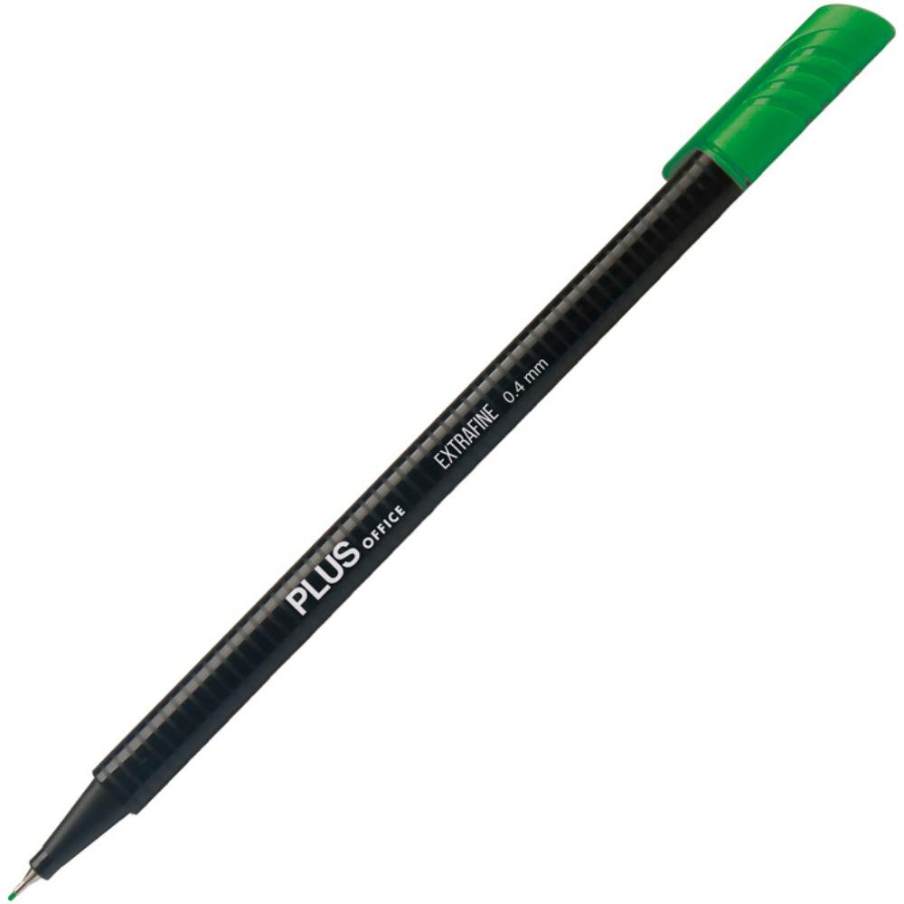 Rotulador Punta Fibra Plus Office 0,4 mm Verde