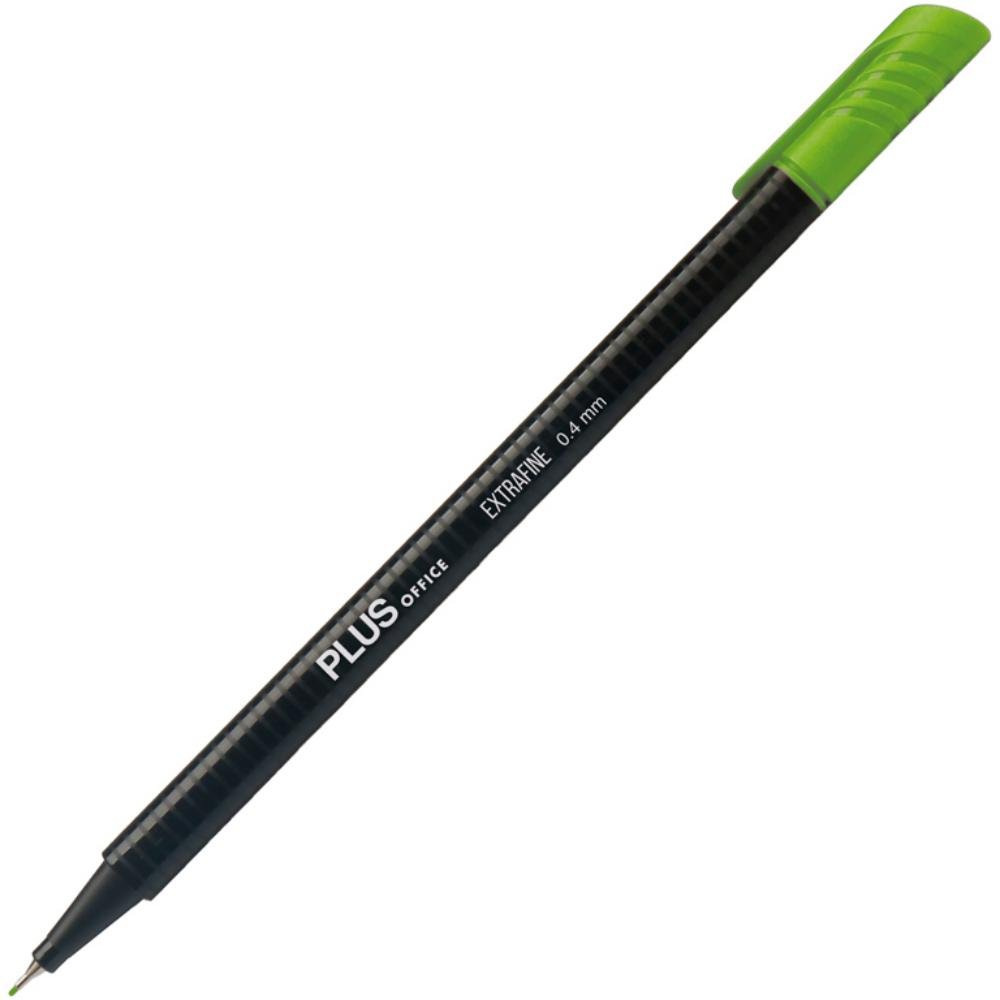 Rotulador Punta Fibra Plus Office 0,4 mm Verde Neón