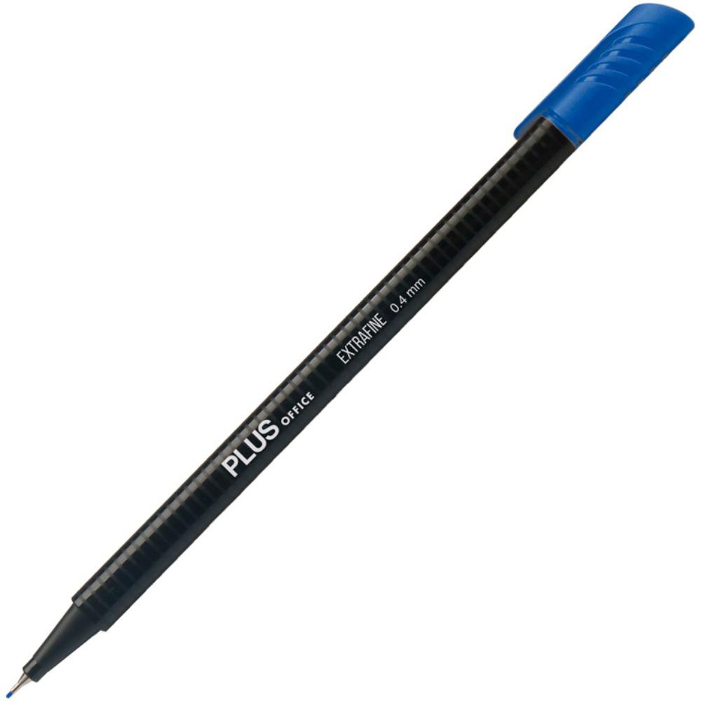 Rotulador Punta Fibra Plus Office 0,4 mm Azul